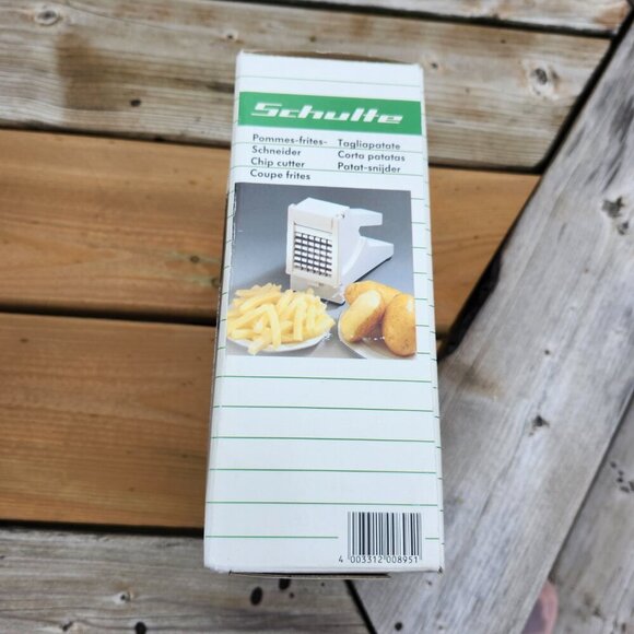Schulte French Fry Cutter Chip Cutter Potato Masher Valentini Itali in box - Picture 9 of 12
